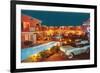 Bel Air Palms Motel, Retro-null-Framed Art Print