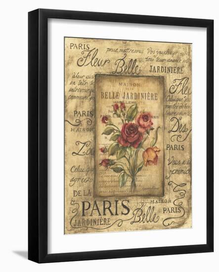 Bel Bouquet I-Kimberly Poloson-Framed Art Print