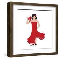 Bel from Sevilla-Tosh-Framed Art Print