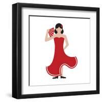 Bel from Sevilla-Tosh-Framed Art Print