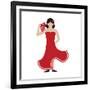 Bel from Sevilla-Tosh-Framed Premium Giclee Print