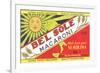 Bel Sole Macaroni Label-null-Framed Art Print