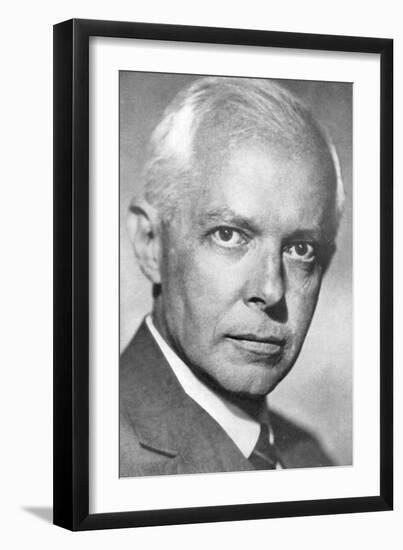 Bela Bartok (1881-194), Hungarian Composer and Pianist-null-Framed Giclee Print