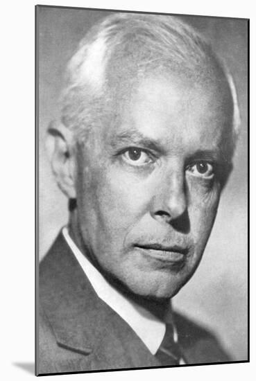 Bela Bartok (1881-194), Hungarian Composer and Pianist-null-Mounted Giclee Print