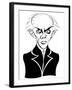 Bela Bartok, Hungarian composer and pianist; stylized caricature-Neale Osborne-Framed Giclee Print