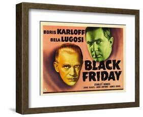 Bela Lugosi, Black Friday, 1940-null-Framed Giclee Print