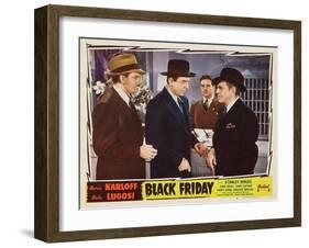 Bela Lugosi, Black Friday, 1940-null-Framed Giclee Print