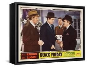 Bela Lugosi, Black Friday, 1940-null-Framed Stretched Canvas