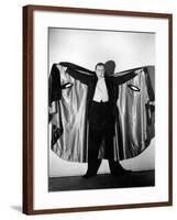 Bela Lugosi in Costume as Dracula, 1931-null-Framed Photographic Print