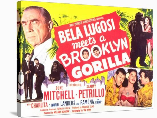 Bela Lugosi Meets a Brooklyn Gorilla, 1952-null-Stretched Canvas