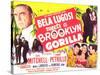 Bela Lugosi Meets a Brooklyn Gorilla, 1952-null-Stretched Canvas