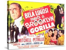 Bela Lugosi Meets a Brooklyn Gorilla, 1952-null-Stretched Canvas