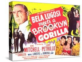 Bela Lugosi Meets a Brooklyn Gorilla, 1952-null-Stretched Canvas