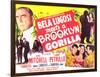 Bela Lugosi Meets a Brooklyn Gorilla, 1952-null-Framed Art Print