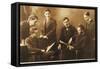 Bela Viktor Janos Bartok with His Colleague Zoltan Kodaly and the Hungarian Quartet-null-Framed Stretched Canvas