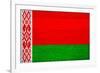 Belarus Flag Design with Wood Patterning - Flags of the World Series-Philippe Hugonnard-Framed Art Print