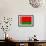 Belarus Flag Design with Wood Patterning - Flags of the World Series-Philippe Hugonnard-Framed Art Print displayed on a wall