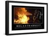 Belastbarkeit: Motivationsposter Mit Inspirierendem Zitat-null-Framed Photographic Print