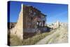 Belchite Village Destroyed in a Bombing during the Spanish Civil War, Saragossa, Aragon, Spain-pedrosala-Stretched Canvas