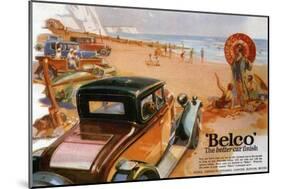 Belco Better Car Finish & Polish-null-Mounted Art Print