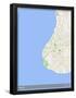 Belem, Brazil Map-null-Framed Poster