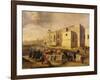 Belem Monastery and Beach, Brazil 17th Century-Ferdinand Georg Waldmuller-Framed Giclee Print