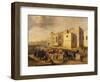 Belem Monastery and Beach, Brazil 17th Century-Ferdinand Georg Waldmuller-Framed Giclee Print