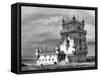 Belém Tower, Lisbon, Portugal, 19th Century-Therond-Framed Stretched Canvas