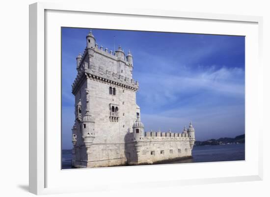 Belem Tower or Tower of St Vincent-null-Framed Photographic Print