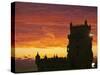 Belem Tower, UNESCO World Heritage Site, Lisbon, Portugal, Europe-Angelo Cavalli-Stretched Canvas