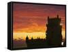 Belem Tower, UNESCO World Heritage Site, Lisbon, Portugal, Europe-Angelo Cavalli-Framed Stretched Canvas