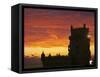 Belem Tower, UNESCO World Heritage Site, Lisbon, Portugal, Europe-Angelo Cavalli-Framed Stretched Canvas