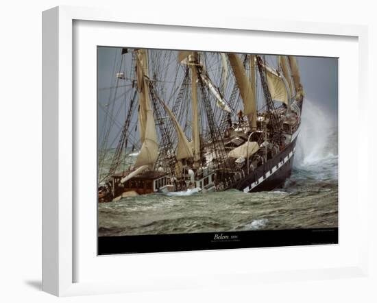 Belem-Philip Plisson-Framed Art Print