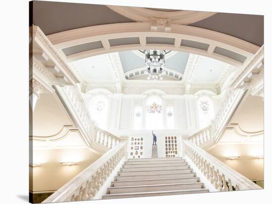 Belfast City Hall, Belfast, Northern Ireland, United Kingdom: The Inside Of The City Hall-Axel Brunst-Stretched Canvas