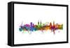 Belfast Northern Ireland Skyline-Michael Tompsett-Framed Stretched Canvas