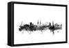 Belfast Northern Ireland Skyline-Michael Tompsett-Framed Stretched Canvas