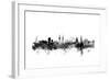 Belfast Northern Ireland Skyline-Michael Tompsett-Framed Art Print