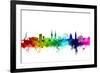 Belfast Northern Ireland Skyline-Michael Tompsett-Framed Art Print