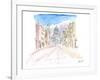 Belfast Northern Ireland Street Scene in Ulster-M. Bleichner-Framed Art Print