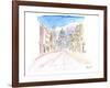 Belfast Northern Ireland Street Scene in Ulster-M. Bleichner-Framed Art Print