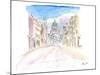 Belfast Northern Ireland Street Scene in Ulster-M. Bleichner-Mounted Art Print