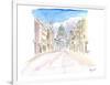 Belfast Northern Ireland Street Scene in Ulster-M. Bleichner-Framed Art Print