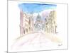 Belfast Northern Ireland Street Scene in Ulster-M. Bleichner-Mounted Art Print