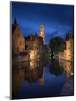 Belfort and River Dijver, Bruges, Flanders, Belgium-Alan Copson-Mounted Photographic Print