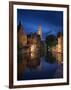 Belfort and River Dijver, Bruges, Flanders, Belgium-Alan Copson-Framed Photographic Print