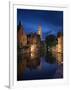 Belfort and River Dijver, Bruges, Flanders, Belgium-Alan Copson-Framed Photographic Print