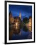 Belfort and River Dijver, Bruges, Flanders, Belgium-Alan Copson-Framed Photographic Print