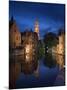 Belfort and River Dijver, Bruges, Flanders, Belgium-Alan Copson-Mounted Photographic Print