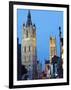 Belfort Belfry and St. Baafskathedraal (St. Baafs Cathedral), Ghent, Flanders, Belgium, Europe-Christian Kober-Framed Photographic Print
