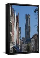 Belfry, Bruges, UNESCO World Heritage Site, Belgium, Europe-James Emmerson-Framed Stretched Canvas
